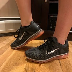 Black/Orange Nike Air Max